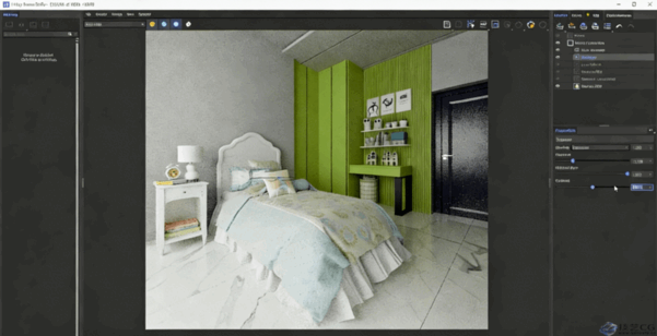 【中文字幕】3ds Max + V-Ray儿童房从零到最终渲染(图2)