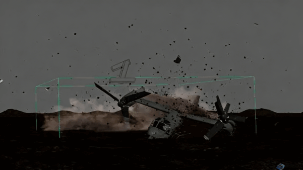 3Ds Max中使用tyFlow和 Phoenix动画特效模拟课程 RedefineFX – Osprey Crash VFX Course(图3)