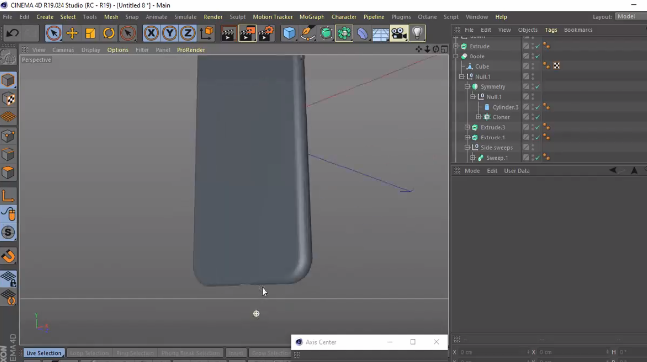 C4D苹果X手机精细布线建模教程(图1)