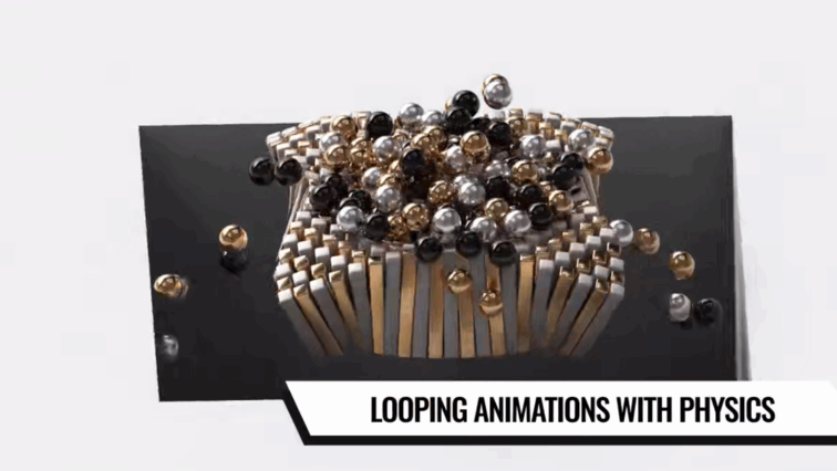 大师级C4D+Redshift渲染器无限循环动画创意教程(图1) 大师级C4D+Redshift渲染器无限循环动画创意教程(图1)