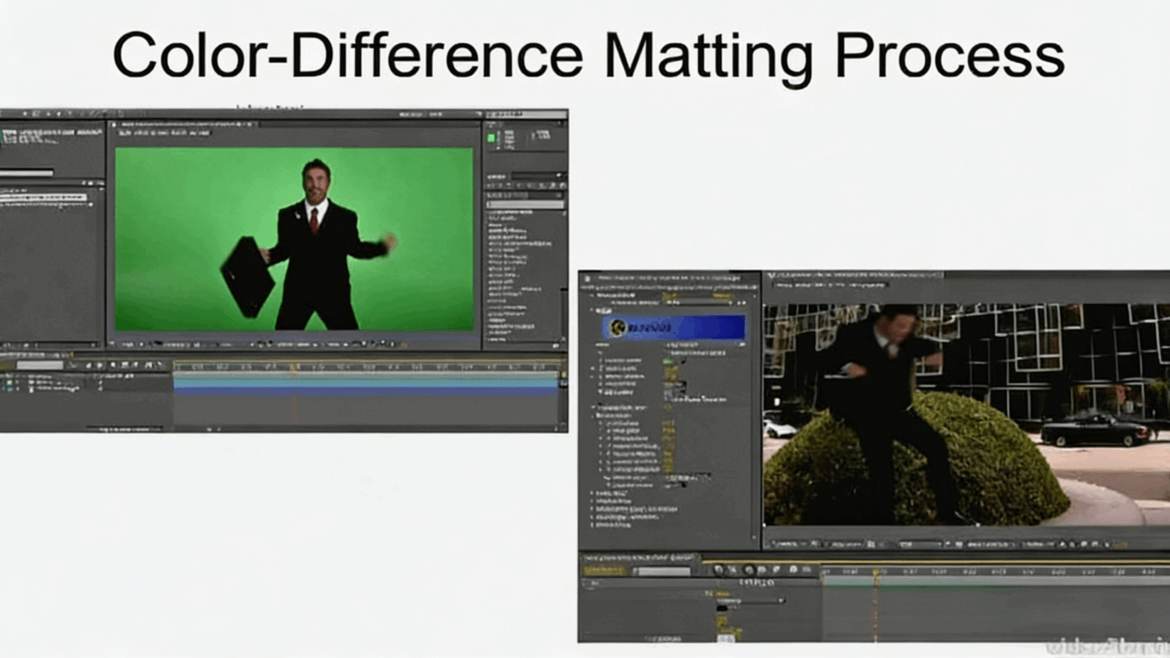 【中文字幕】特效合成绿屏抠像布景制作高级教程(图5)