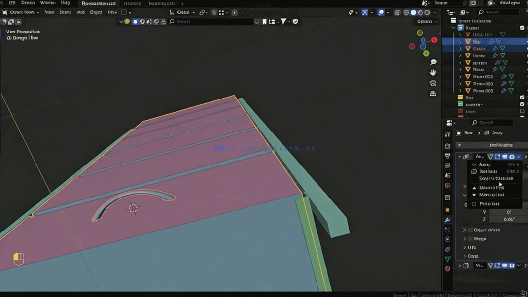 Blender现代风格家具设计视频教程(图3)