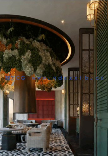 大敏老师 CCD酒店会所模型 （含灯光材质）(图4)