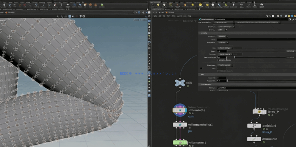 Houdini动态布料模拟专业工作流视频教程(图4)