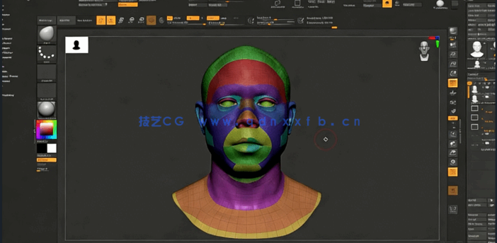 Maya，ZBrush3A级高端面部动画技术视频教程(图1)