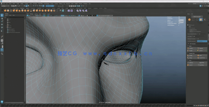 Maya制作2D手绘风格人物角色实例训练视频教程(图3)