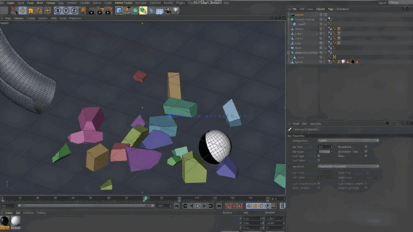 C4D与Redshift平滑无缝循环3D动画制作视频教程(图3) C4D与Redshift平滑无缝循环3D动画制作视频教程(图3)