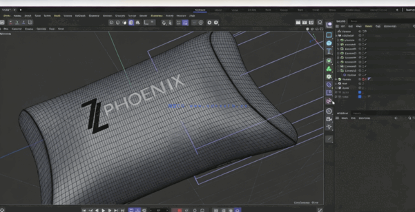 C4D与Arnold电竞座椅完整制作工作流程视频教程(图4)