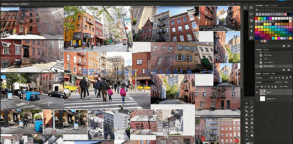 Maya、Arnold逼真城市环境场景制作全流程视频教程(图2)