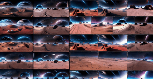 魔顿HDR-10个外星hdr太空hdr宇宙HDRI(图3)