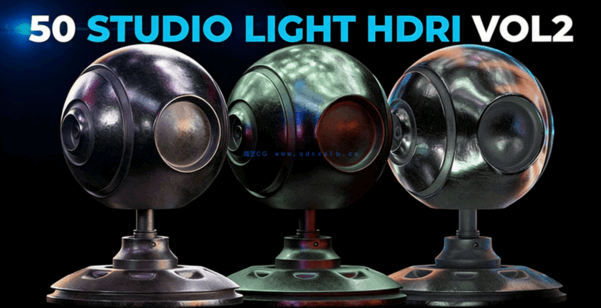 HDR-50款4K镭射炫彩HDRI 镭射hdri(图2)