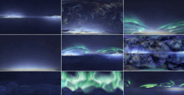 12K分辨率星空北极光HDR(图3)