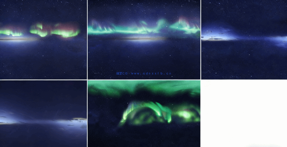 12K分辨率星空北极光HDR(图2)