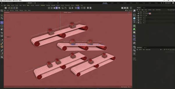 C4D与Octane惊艳循环动画制作工作流程视频教程(图2)