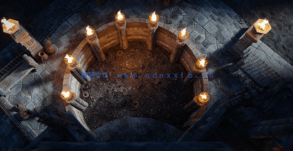 3D模型-哥特式建筑恐怖鬼城鬼蜮3D模型资产kitbash3d GhostRealm(图1)