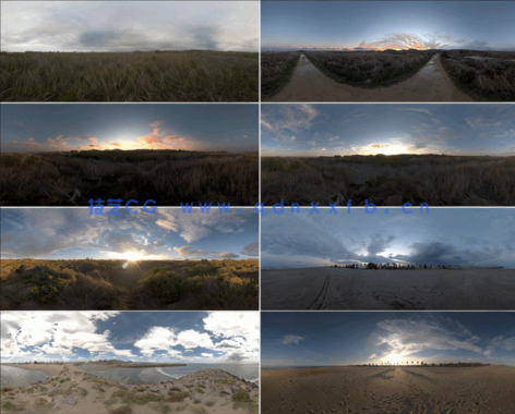 20个20K高清天空HDRI合24集 Pack (图1)