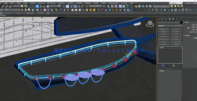 [3dsmax] 帆船建模纹理渲染完整制作流程视频教程(图2)