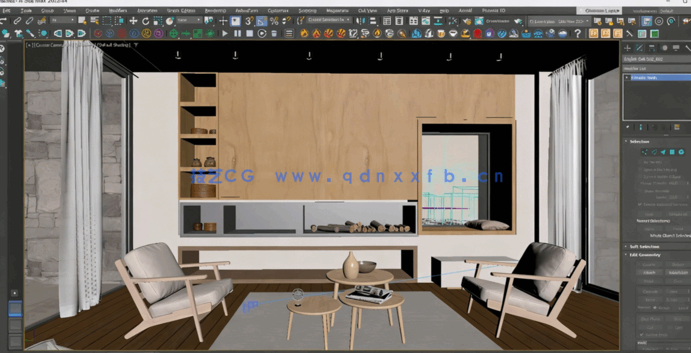 [3dsmax] 3dsmax与Corona建筑可视化动画指南视频教程(图2)