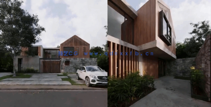 [3dsmax] 3dsmax与Corona建筑可视化动画指南视频教程(图6)