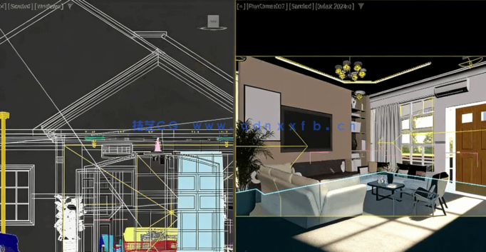 [3dsmax] 3dsMax与V-Ray 6室内外逼真渲染技术视频教程(图2)