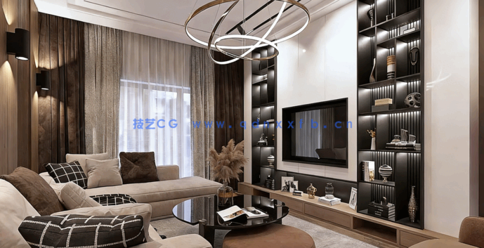 [3dsmax] 3dsmax与Vray真实室内设计环境制作全流程视频教程(图1)