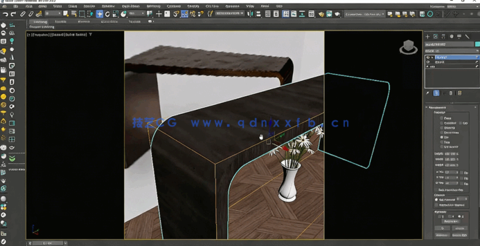 [3dsmax] 3dsmax样条曲线基础核心技术训练视频教程(图6)