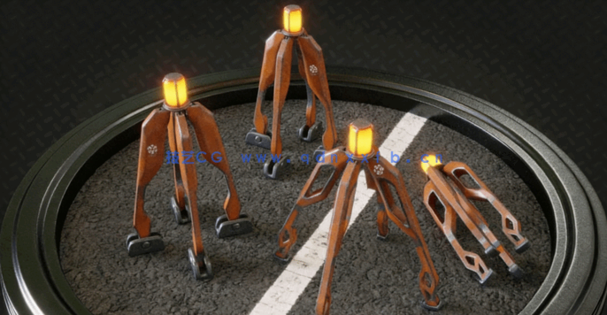 [3dsmax] 3dsmax与Plasticity科幻游戏道具资产制作视频教程(图5)