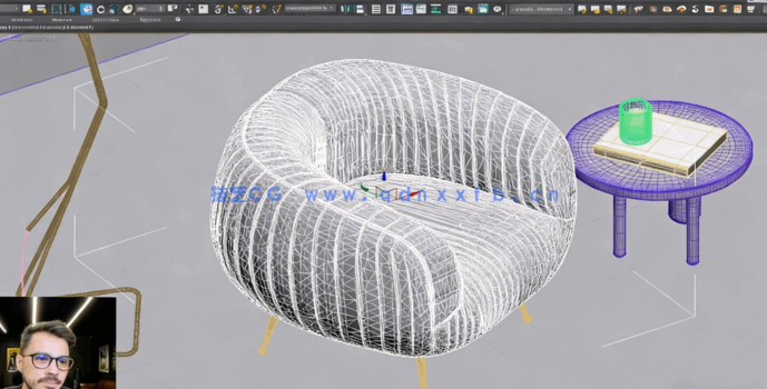 3dsmax建筑室内和室外可视化制作大师班视频教程(图10)