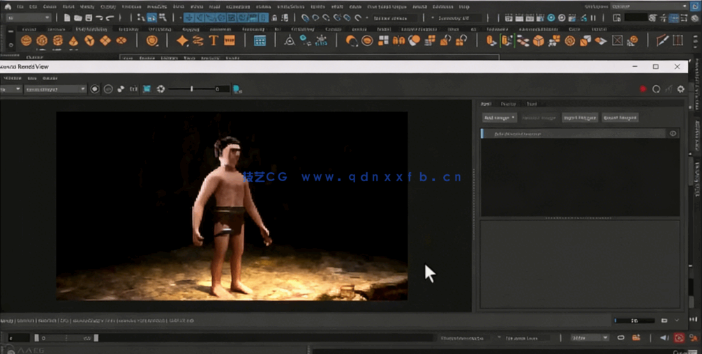 Maya原始山顶洞人从建模到动画完整制作视频教程(图1)