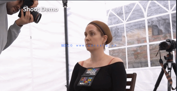 Maya摄影测量捕捉数据构建逼真人物面部视频教程 (图1)