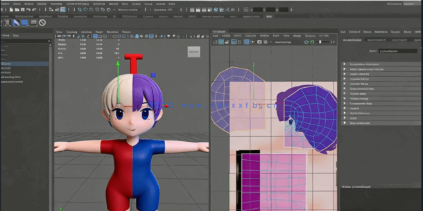 Maya 3D VTuber虚拟主播角色高级创作技巧视频教程(图1)