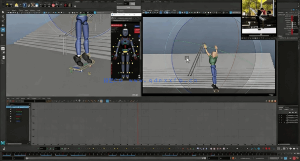 Maya角色动画身体力学核心技术视频教程(图4)