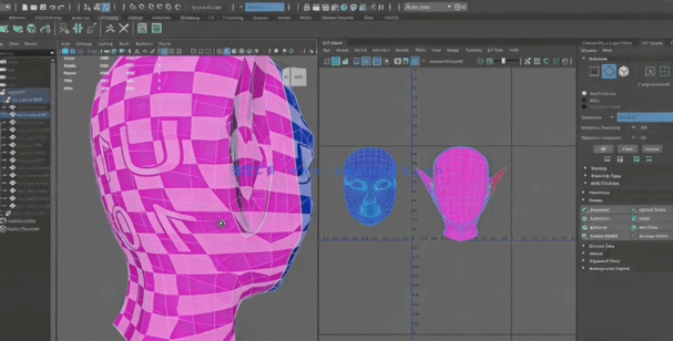Maya 2025 UV纹理制作全面技能训练视频教程(图3)