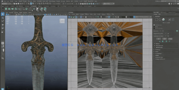 Maya 2025 UV纹理制作全面技能训练视频教程(图4)