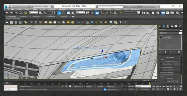 【中文字幕】3DsMax汽车模型制作基础训练视频课程 (图3)