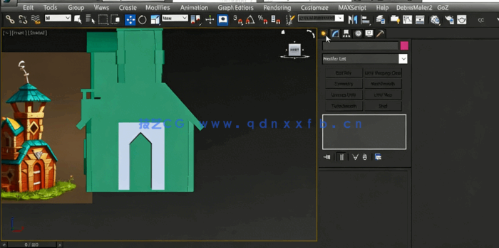 3dsMax卡通模型动画场景制作视频教程(图2)