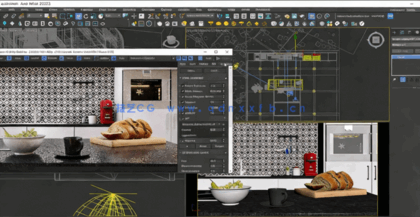 3dsMax和Corona室内可视化渲染大师视频教程(图4) 3dsMax和Corona室内可视化渲染大师视频教程(图4)