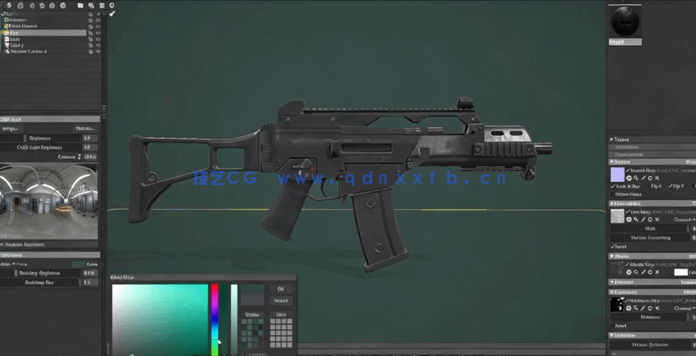 3dsmax与SP高品质游戏步枪制作全流程视频教程(图2)