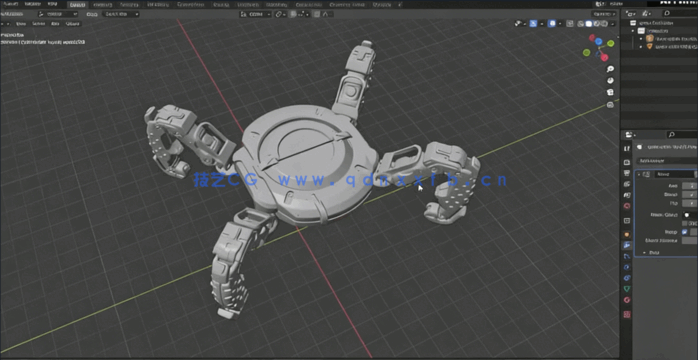 3dsmax机甲怪兽概念艺术三维建模技术训练视频教程(图2)