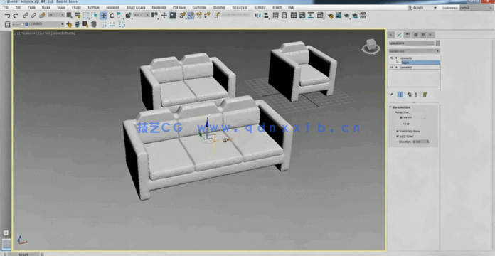 3dsMax室内设计渲染技术基础训练视频教程(图2) 3dsMax室内设计渲染技术基础训练视频教程(图2)
