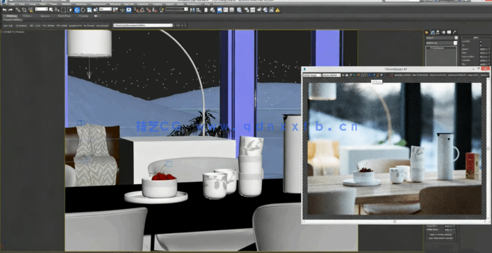 3dsmax中FStorm家具可视化渲染完整制作流程视频教程(图3)