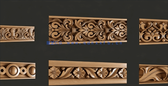 3dsmax实例制作50组精美3D装饰笔刷视频教程(图1)