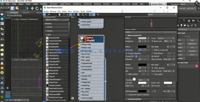 [3dsmax] 【中文字幕】3dsMax和V-Ray逼真ArchViz建筑材料细节制作视频教(图4)
