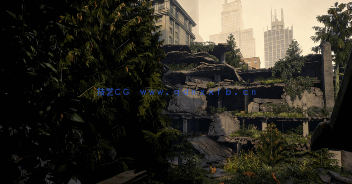 【中文字幕】3DsMax与UE5破损衰败城市游戏环境场景制作视频教(图2)