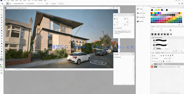 [3dsmax] 【中文字幕】3dsMax和Vray逼真建筑灯光照明技术训练视频教程(图5)