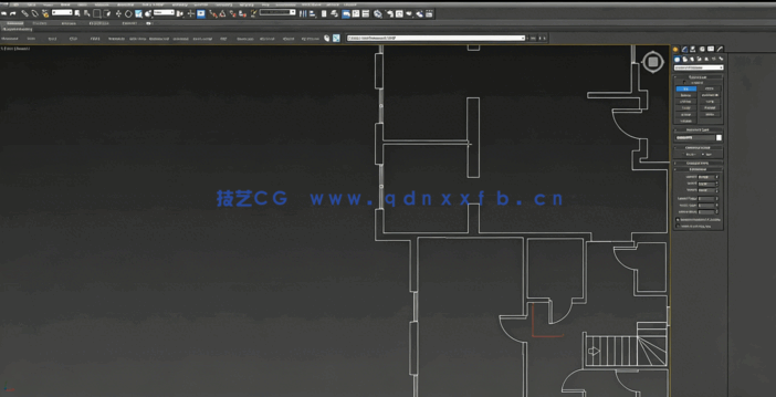 3dsmax精准定制房屋平面图室内设计视频教程(图3)