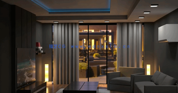 [3dsmax] 3dsMax 2020室内设计初学者入门训练视频教程(图2)