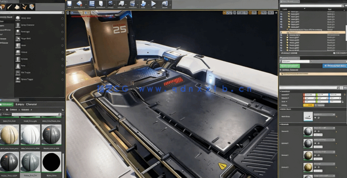 [3dsmax] 3dsMax科幻穿梭机建模与纹理制作视频教学(图2)