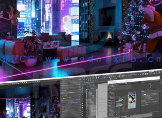 [3dsmax] 【中文字幕】3dsmax与V-Ray室内建筑可视化渲染技术视频教程(图1)