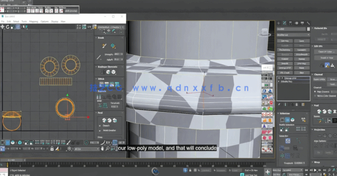 3A级游戏资产消防栓完整制作工作流程视频教程(图3)